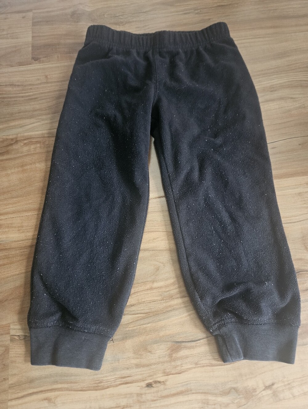 Carter's Black Fleece Jogger Pants for 3t Kids